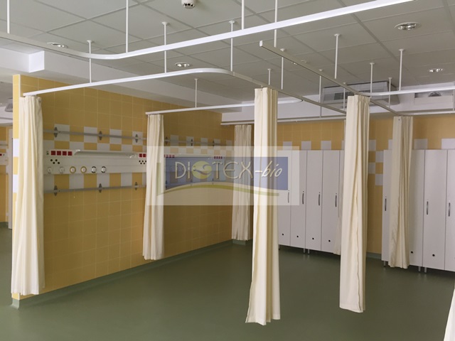 függesztett kórházi karnisrendszer