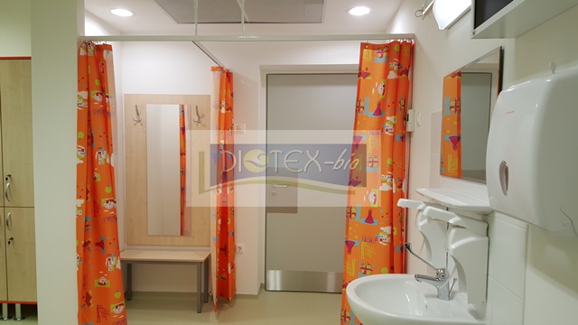 kórházi térelválasztó függöny gyerekmintával